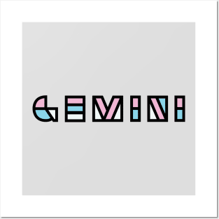 Gemini Posters and Art